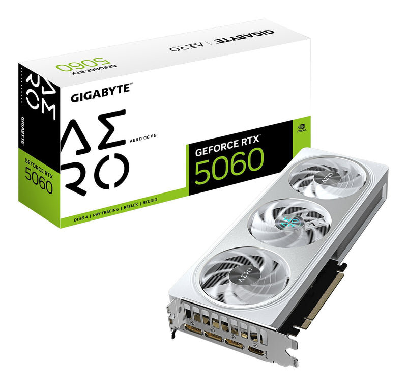 Gigabyte Graphics Card Rtx 5060 8GB Aero Oc GDDR7