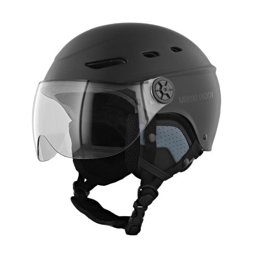 Tnb Urban Moov Helmet Protector With Visera And Orejeras Desmontables - Black Size M