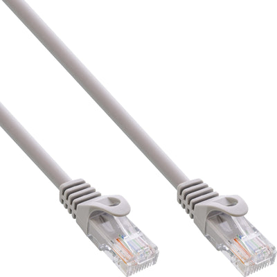 Inline Network Cable U/UTP CAT.5E Grey 0.3M — image 1