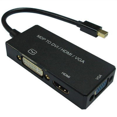 Value Cable Adapter Mini DisplayPort - VGA DVI Hdmi, V1.2, Activo — image 1