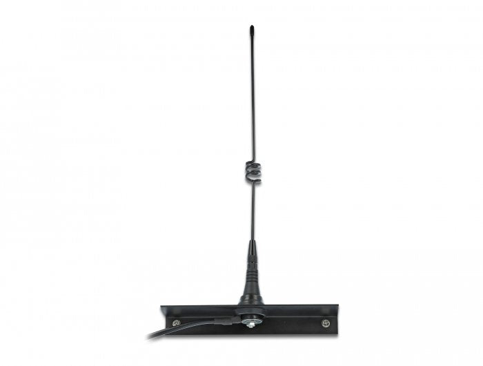 Delock Lpwan 868MHZ Antenna Sma Connector Male 4.5DBI Starr Omnidirektional With Cable Connection RG-58 C U 2.