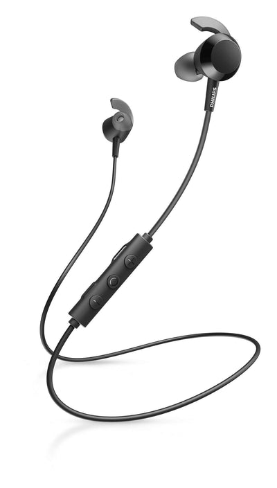 Philips Headphones Inalámbricos Intrauditivos TAE4205 With Microphone Bluetooth Black — image 1