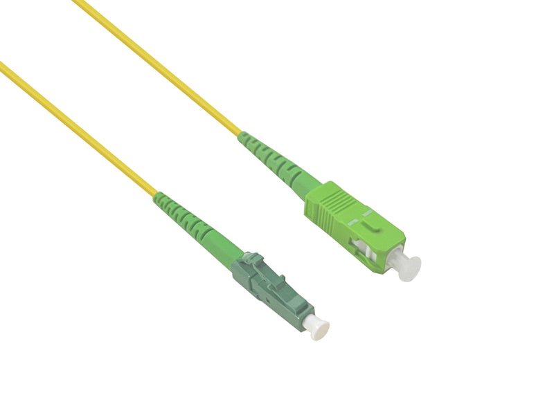 Helos Lwl Network Cable OS2 Simplex 2,0MM Sc/Apc-lc-apc 9/125?M Yellow 5M Lszh