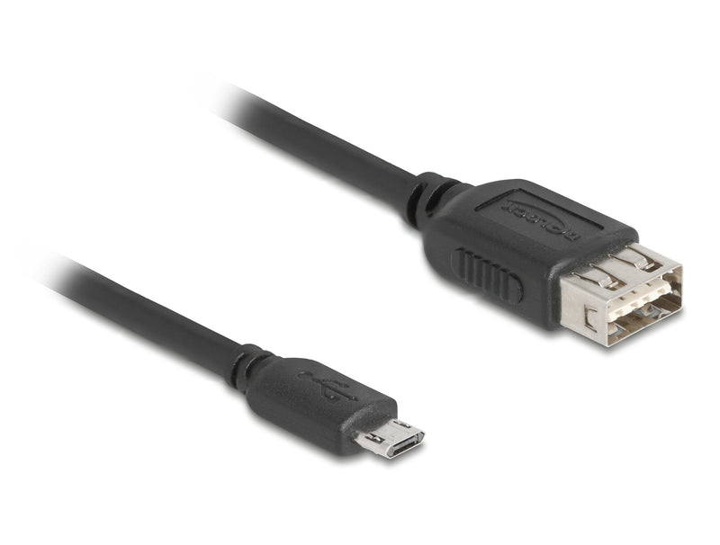 Delock 81521 USB Cable 2.0 Easy USB Type Micro-b Male a Easy USB Tipo-a Female 5M