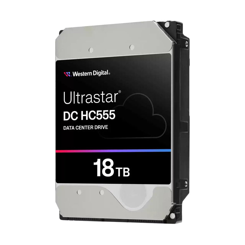 Western Digital Ultrastar DC HC555 Hard Drive Internal 18TB 7200 Rpm 512MB 3.5 SAS3