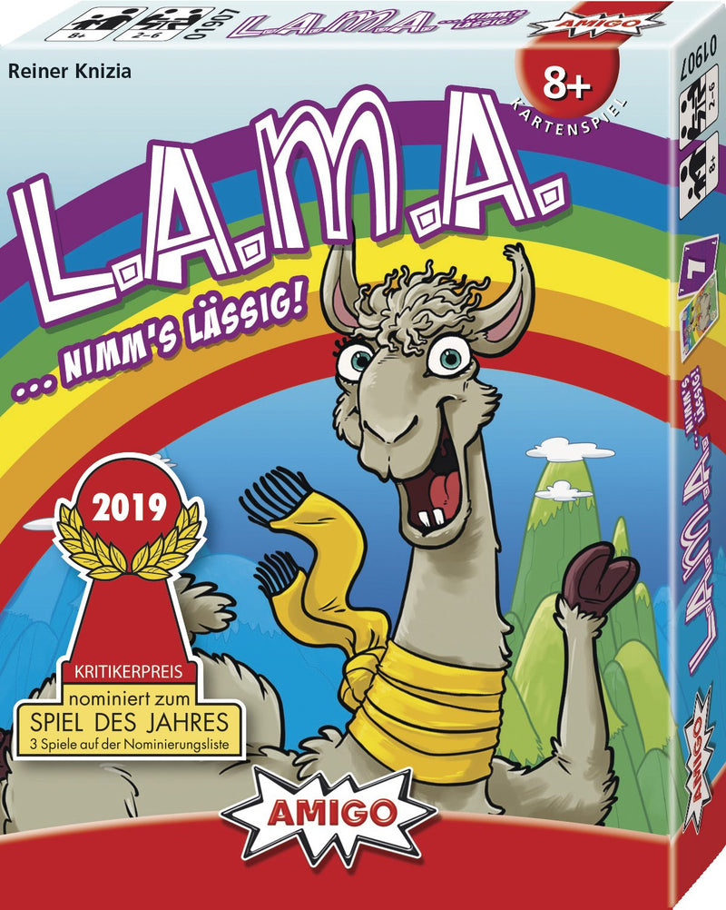 Amigo Lama, Set Of Cartas AMI01907