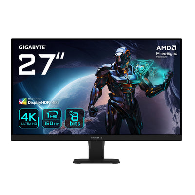 Gigabyte Monitor GS27U 27 Juegos UHD - 3840 X 2160 (uhd), 160HZ, 1MS, 350 Cd/M², Display HDR400, HDMI 2.1, Dis — image 1