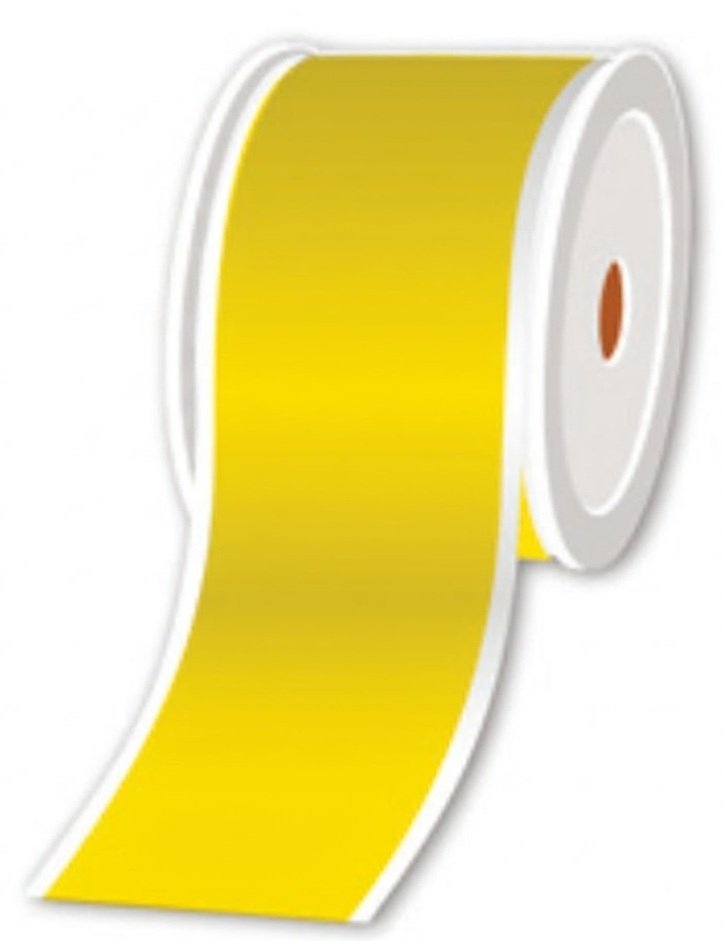 Brother Labels Continuas Yellow 25MM