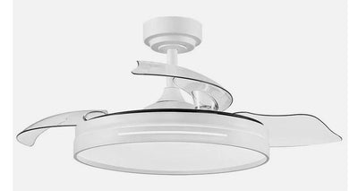 Fan Abrila Micenas Ceiling 1060MM Remote Control 6 Velocidades Motor DC Light LED Integrada 3 Colours Finish W — image 1