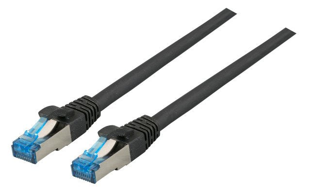 Efb RJ45 Network Cable S FTP CAT.6A Superflex Lszh Black Laenge 1M 10GBIT 500MHZ 100 Prozent Kupfer With CAT.7