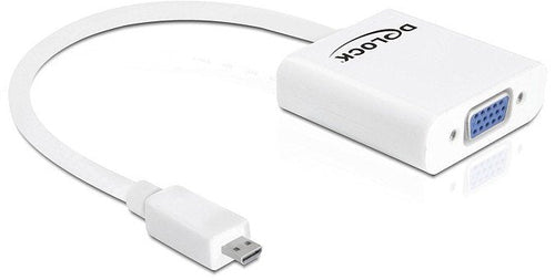 Delock Adapter Cable Micro Hdmi-d St VGA Buchse — image 1