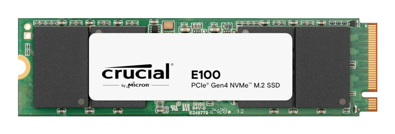 Crucial 2TB SSD E100 Gen 4.0 PCIE X4 NVMe Tray