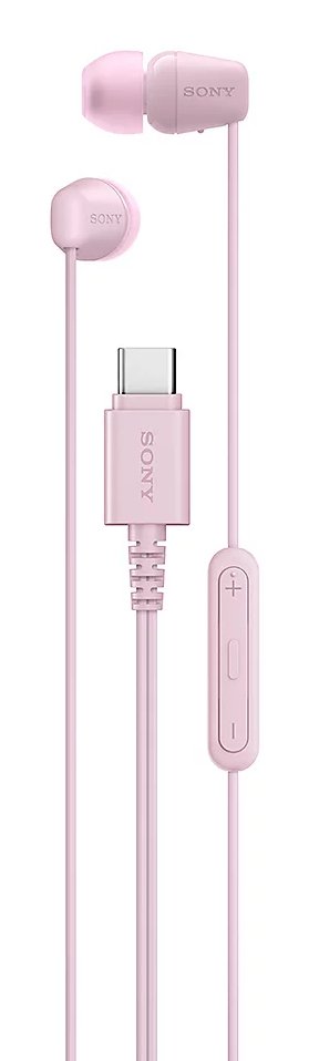 Sony Headphones IER-EX15C In Ear With USB Cable -c Pink
