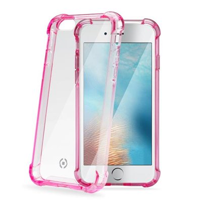 Celly ARMOR801PK Case For Iphone 7 Plus 14CM (5.5) Pink Transparent — image 1