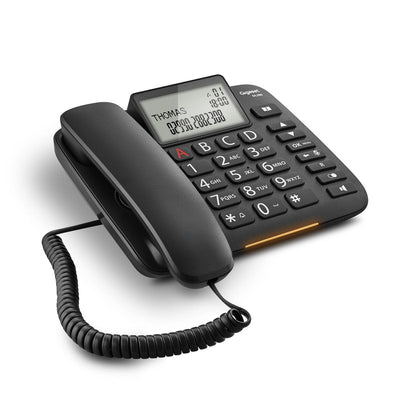 Gigaset DL380 Phone Analógico Identificador Llamadas Black — image 1