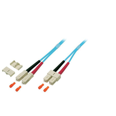 Efb Duplex Network Cable Sc-sc OM3 3M Lszh 3MM Aqua — image 1