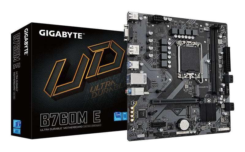 Gigabyte Motherboard B760M And LGA1700 2XDDR5 2XM.2 4XSATA