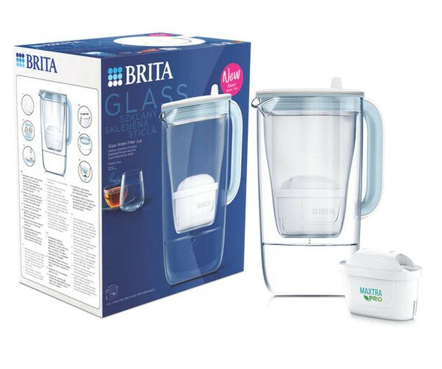 Brita 1050452 Filtro Agua Filtro Agua Encimera 2,5 L Azul Blanco