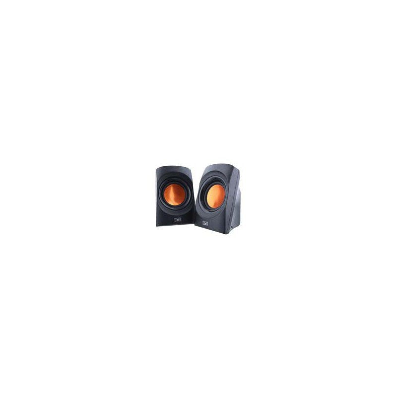Tnb Speakers Ark Series - 2.0 Multimedia Speakers 6W Peak Power - Black/Bronze