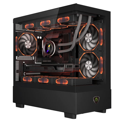 Box microATX XC-301 Glass ARGB Keepout Bahías Int.: Span Data-teams'true'span Class'ui-provider a B C D And F  — image 1