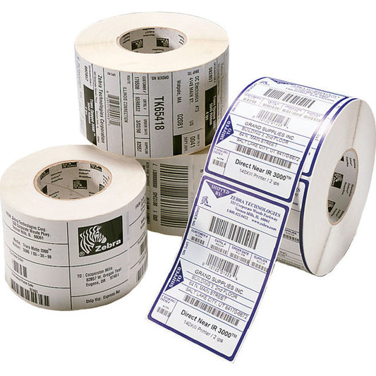 Zebra Printer Labels Zebra 3006320 White