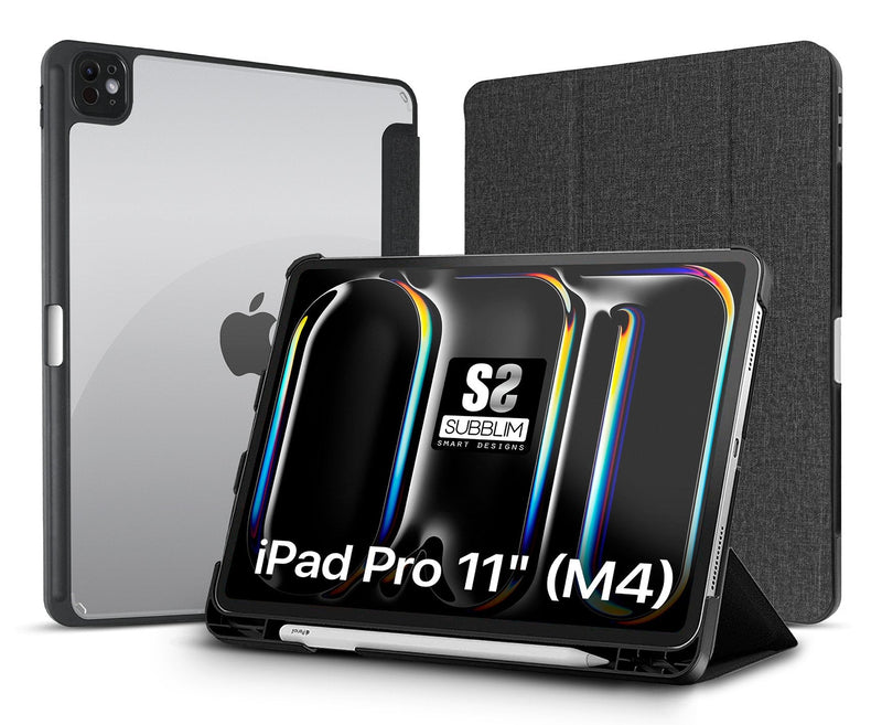 Subblim Case Clear Shock Case Ipad Pro 11' 2024 M4 Black