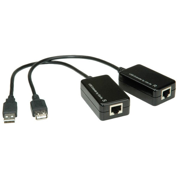 Value USB 1.1 Alargador Ber RJ45, Max. 45M