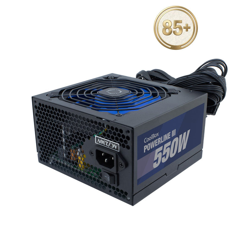 Coolbox Power Supply ATX Powerline Iii 550W 85%EFI COO-FAPW3-550