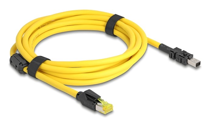 Delock Cable RJ45 Mecker CAT.6 Zu Mini I O8 Pin D-form TYP2