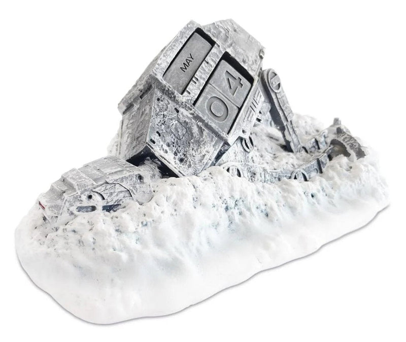 Calendario Perpetuo 3D At-at Derribado Star Wars