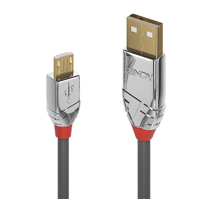 Lindy USB 2.0 Cable Typ a/Micro-b Cromo Line M/M 1M — image 1