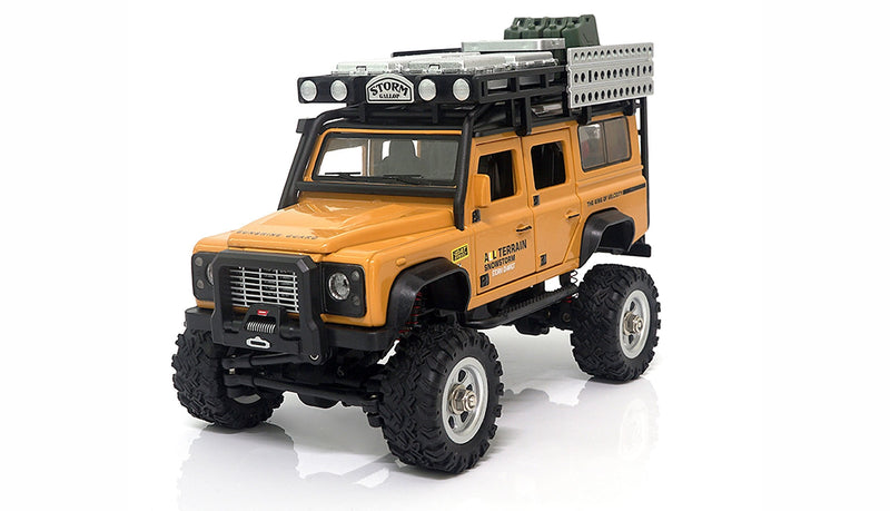 Amewi Rc Auto D90X28 Crawler 4WD Li-po Battery 300MAH Yellow 8 +
