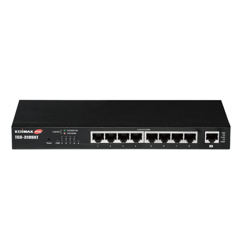 Edimax TGS-3109XT 8-PORT 2.5GBE Web Smart Switch + 1-PORT 10GBE Uplink — image 1