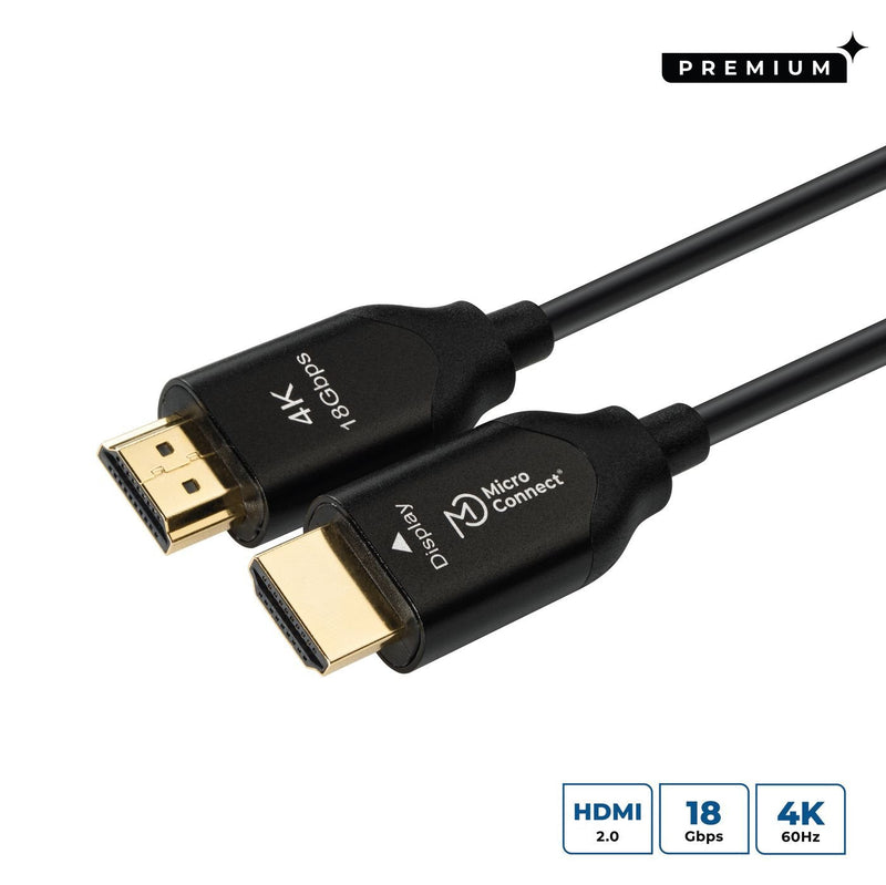 Microconnect HDM191920V2.0OP HDMI Cable 20M HDMI Type a Standard Black