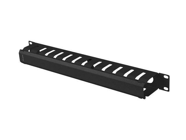 Lanberg AK-1704-B Organiser Cables Shelf Canaleta Ranurada Cables Black 1 Pieces