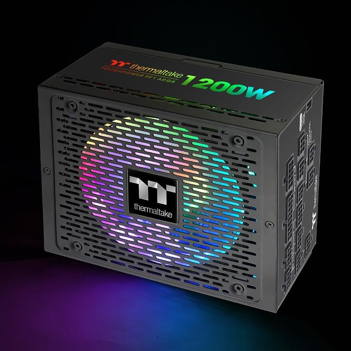Thermaltake Power Supply ATX 1200W PF1 ARGB Plat Black 80 + Platinum/Full Modular/RGB Fan 140MM PS-TPD-1200F3F