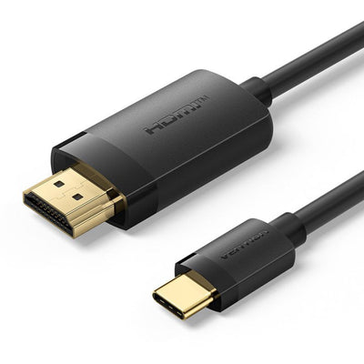 Vention USB-C To Hdmi-a 4K HD Ccabl Able 1.5M Black — image 1