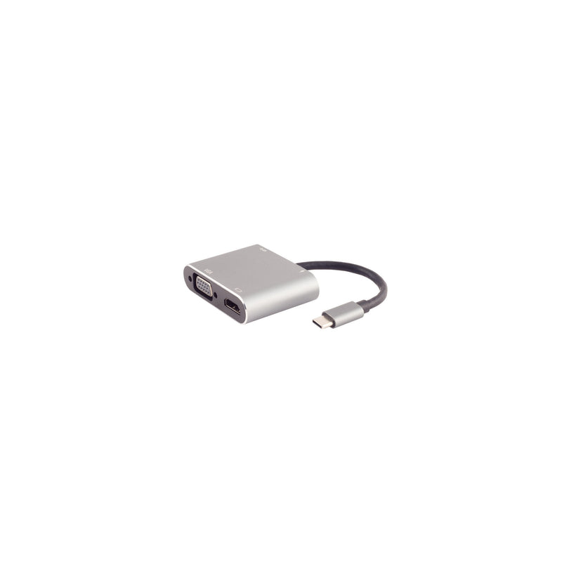 S-impuls USB-C Dock 4IN1, Hdmi, VGA, Pd, Hub