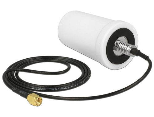 Delock Gsm/Umts Antenna Sma Male 0,7-1,6 dBi 1M ULA100 Outdoor White — image 1