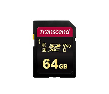Transcend TS64GSDC700S Memory Flash 64GB Sdxc Clase 10 Mlc