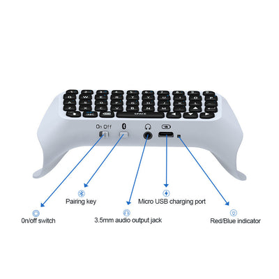 Handle Can Chat Voice Bluetooth Keyboard