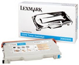 Lexmark Genuine Toner Laser Cyan 3.200 Paginas C/510