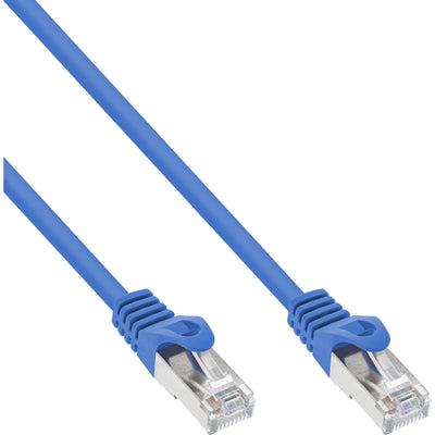 Inline Network Cable Sf/UTP CAT.5E Blue 7,5M — image 1