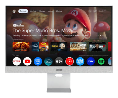 ASUS Monitor Zenscreen MS32UC 31.5 3840 X 2160 Pixels 4K Ultra HD LED Grey White 90LM0AYH-B01O71 — image 1