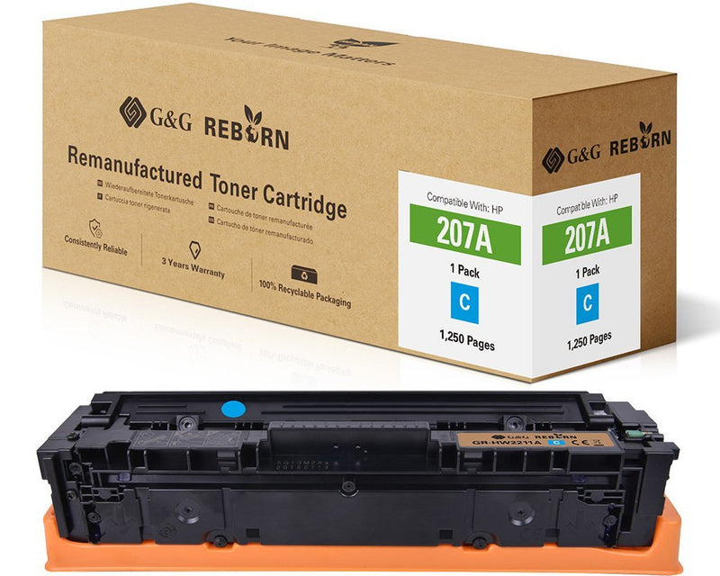 G&g Toner Reborn- Compatible With HP 207A W2211A