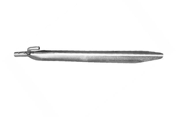 High Peak Piquetas Steel With Hook 6 Pieces 42209