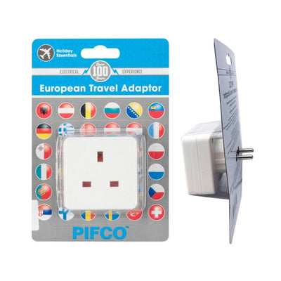Adapter Travel - Pines Reino Unido a Europeo — image 1