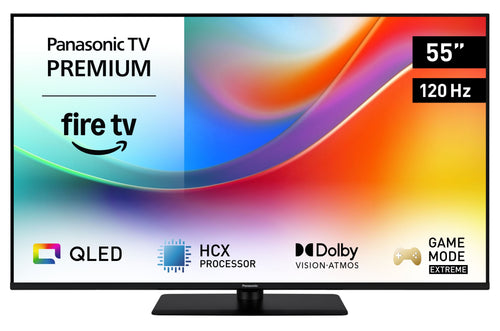 Panasonic TV 55 (3840X2160) TV-55W85B 16:9 4K QLED 120HZ Fire TV Hdr Dolby Atmos — image 1