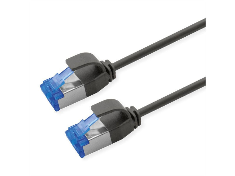 Roline Network Cable CAT.6A (class Ea) S FTP (pimf), Lsoh, PoE, Black 1,5M