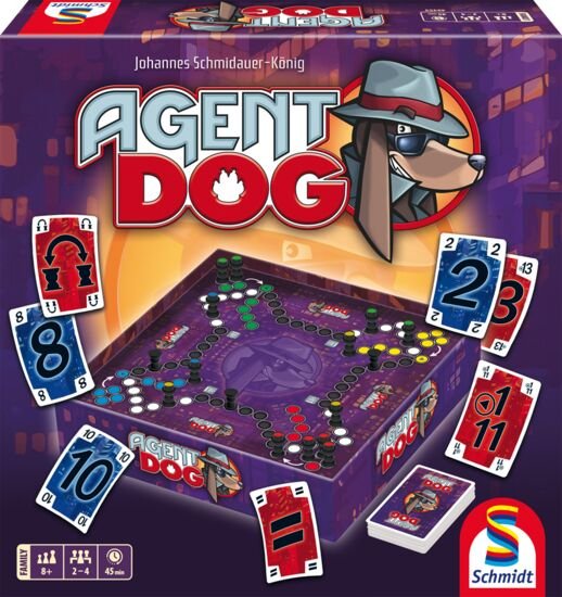 Schmidt Games Agent Dog, Set Of Desk 49454
